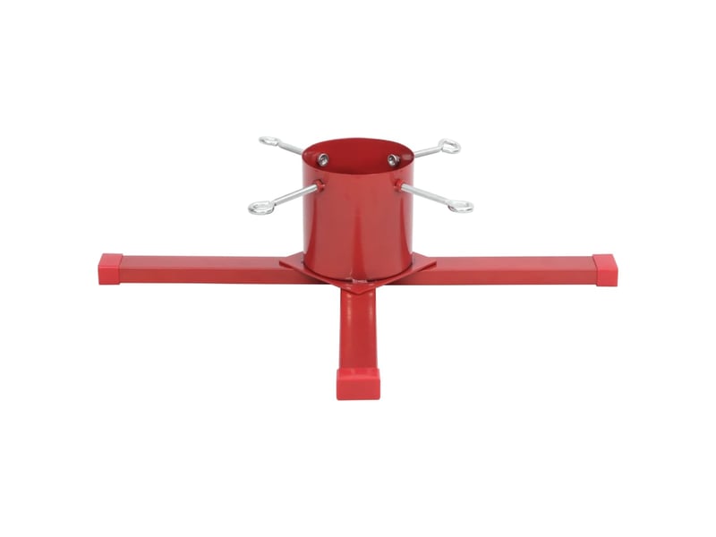 Support de sapin de noël rouge 61x61x15,5 cm  - Conforama E