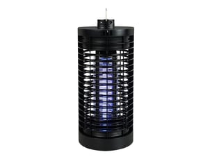Fabrilamp lucifer destructeur d'insectes électrique 9 w, lumière uv 360°, noir, à poser ou suspendre