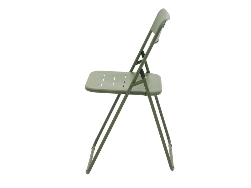 Salon de jardin pliant,60x60x73 cm,3 pièces avec table,acier,vert - Conforama D