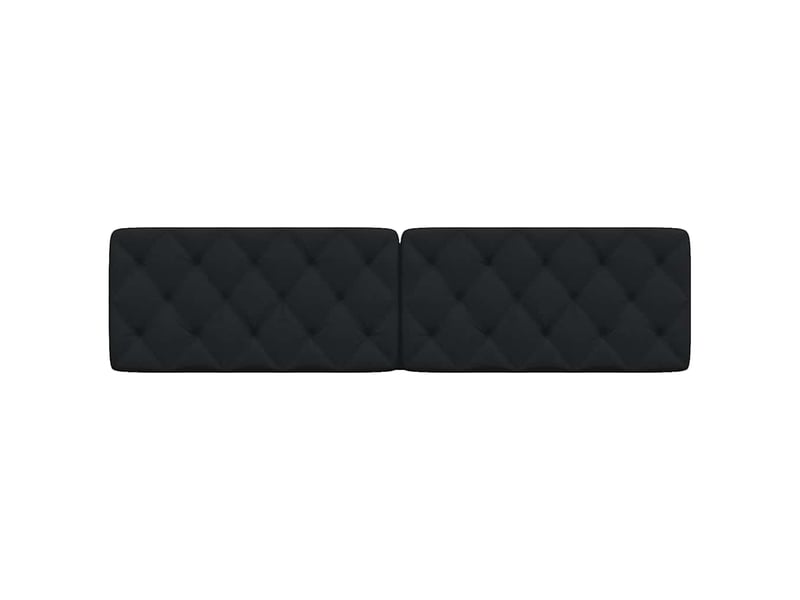  Coussin de tête de lit noir 200 cm tissu cf55961  - Conforama D