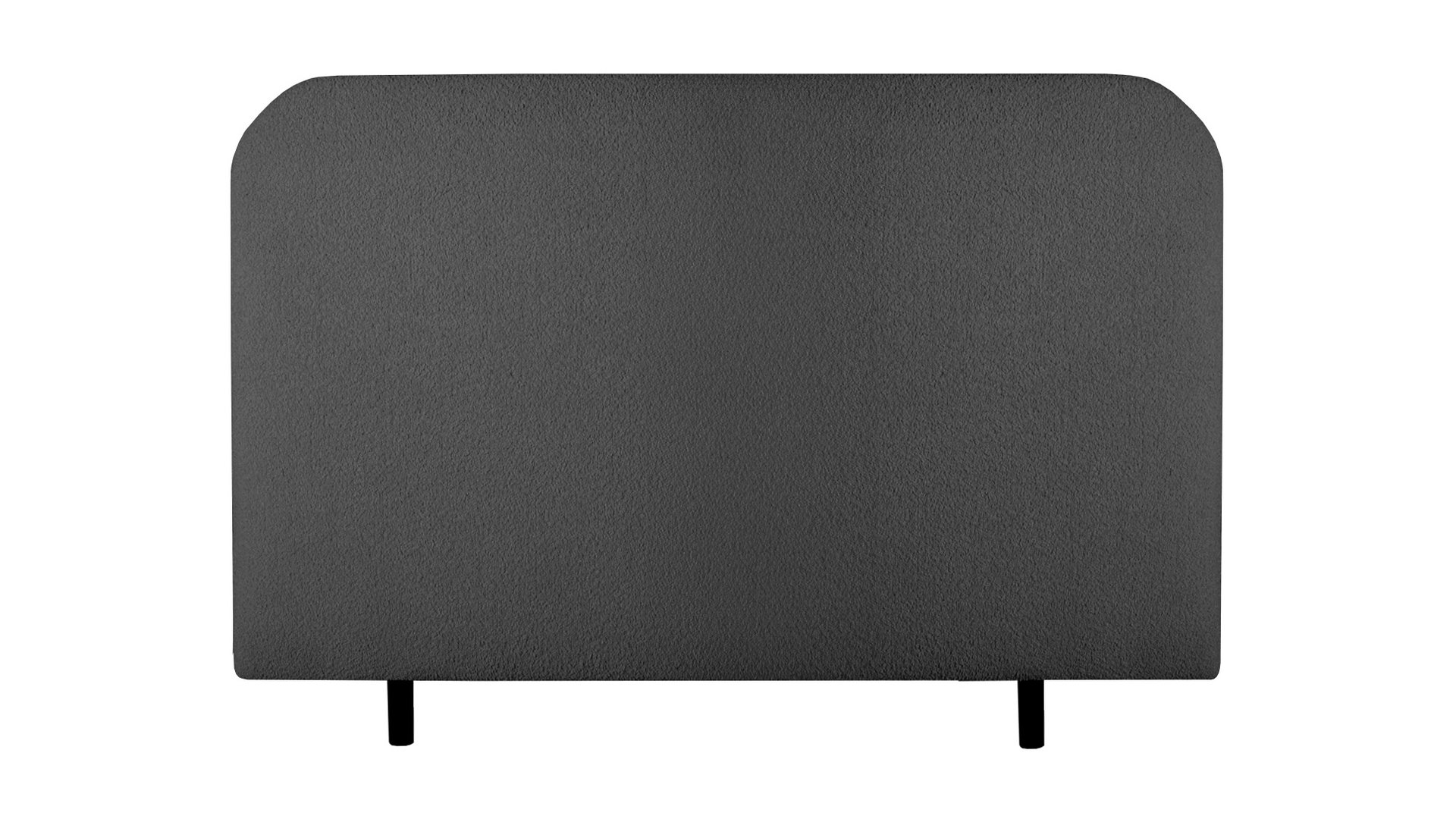 Tête de lit 165 cm BING coloris noir noir 115 Conforama