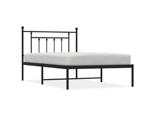 Lit simple 100x200 cm    coloris noir