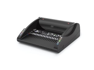 Gbc c200e machine de reliure à peigne 330 feuilles noir