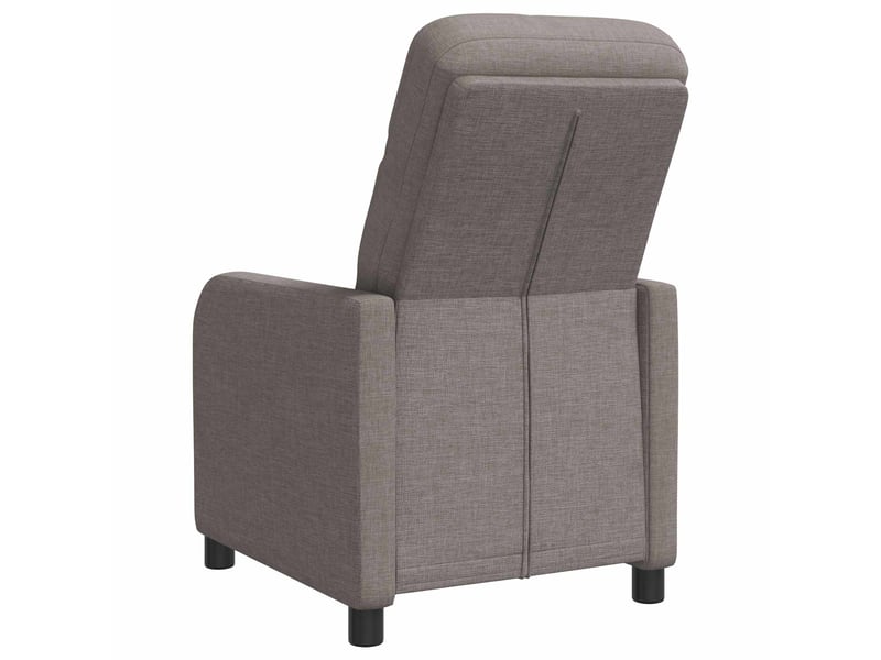  Vidaxl fauteuil inclinable taupe tissu  - Conforama E