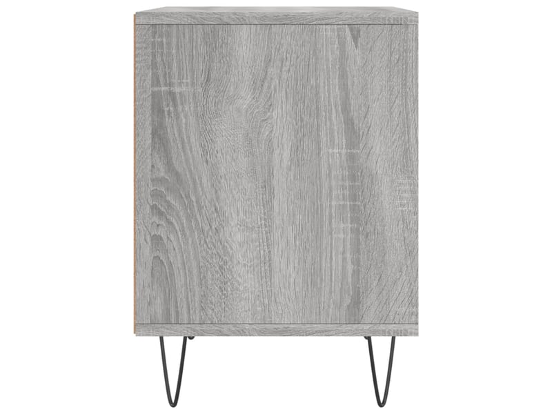  Table de chevet - cabinet de chevet - table de nuit sonoma gris 40x35x50 cm bois d’ingénierie  - Conforama D