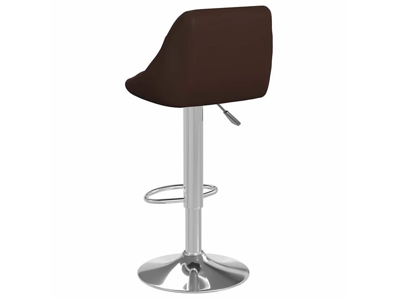  Lot de 2 tabouret de bar, chaise de bar marron similicuir shl53363  - Conforama E