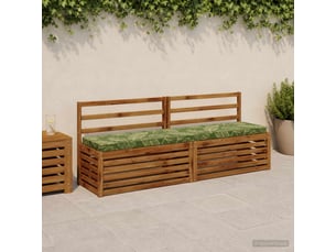 Lot de 2 coussins de banc, coussins d'assise vught 100 % polyester cf57706