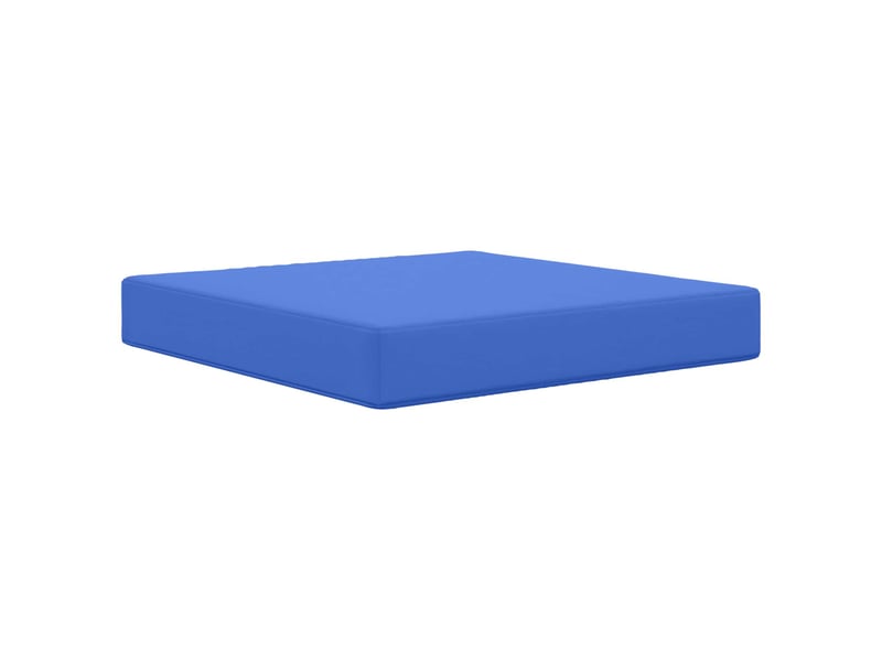  Coussin de canapé d'extérieur, coussin de chaise polyester bleu royal 60 x 60 cm cf54035  - Conforama D
