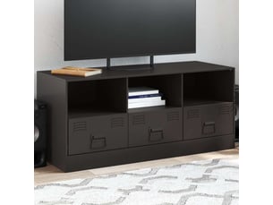 Meuble tv coloris noir 99 cm <strong></strong>  <strong></strong>