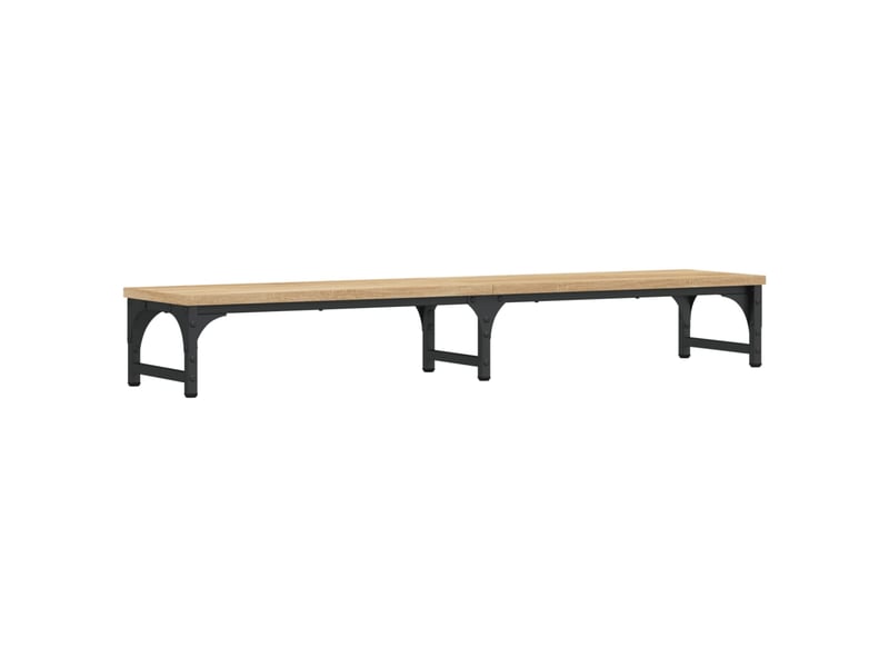  Support de moniteur table meuble bureau sonoma 105 x 23 x 15,5 cm bois ingénierie marron 02_0044983  - Conforama A
