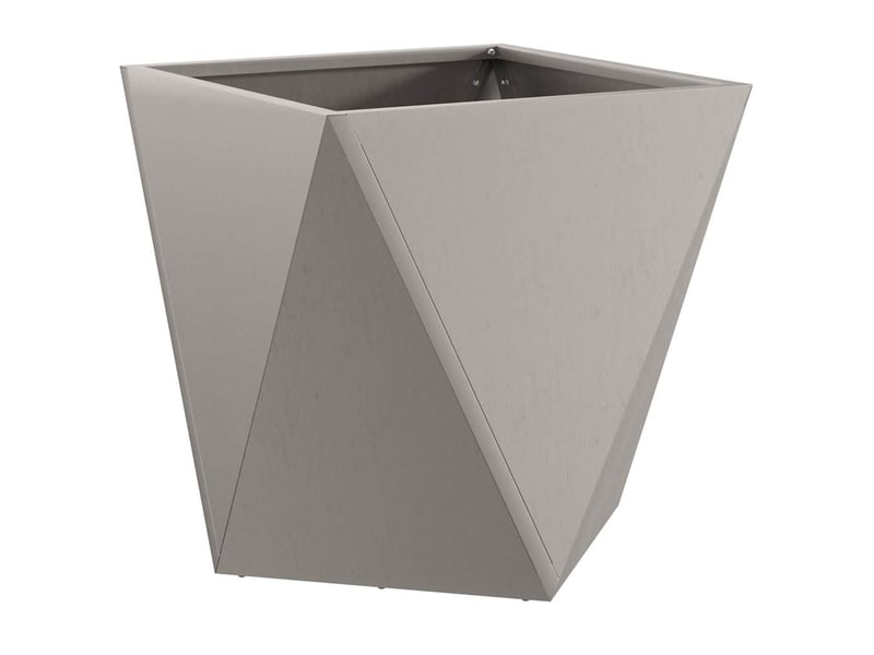  Jardinière - bac à fleurs rouillé 50 x 50 x 50 cm acier patiné  - Conforama E