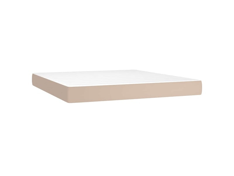  Matelas de lit à ressorts ensachés fermeté moyenne cappuccino 160x200x20 cm  - Conforama A