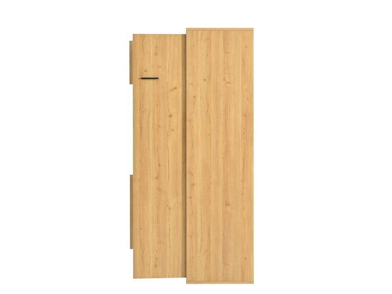  Vitrine hautes dimensions 150 cm avec étagères multiples et stockage profond - meuble de collection 77,5 x 40 cm largeur  - Conforama R