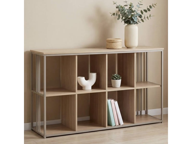  Buffet duna rectangulaire 40x120cm beige DUNA - Conforama D