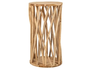 Table de bar en bois zélia 110cm naturel