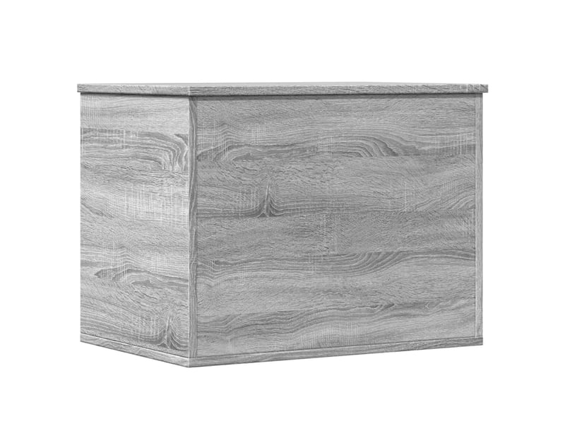  Boîte de rangement, coffre de rangement sonoma gris 60x42x46 cm bois d'ingénierie  - Conforama A