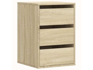 Commode 1 tiroir(s) <strong></strong> <strong></strong> coloris beige largeur 40 cm