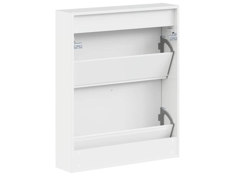  Meuble à chaussures mural, armoire à chaussures arnhem 71x17x86 cm shl6728  - Conforama E
