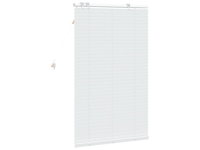  Store vénitien, store de fenêtre blanc 95 x 130 cm 35 mm bois de paulownia massif cf47834  - Conforama D