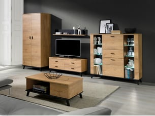 Meuble tv coloris noir 40 cm <strong></strong>  <strong></strong>