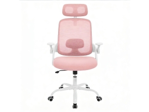 Chaise de bureau HOMVRA avec assise réglable en hauteur