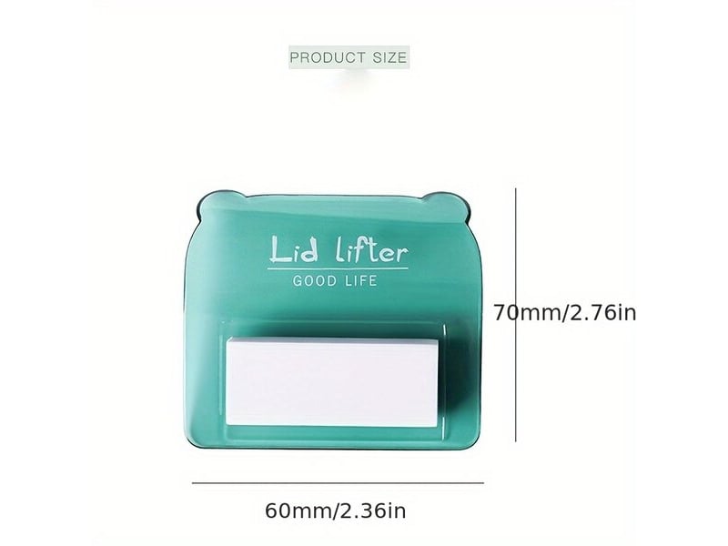  Poignée de couvercle de toilette sans piles, blanche  - Conforama D