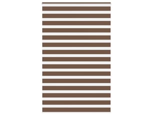 Store zèbre, store de fenêtre marron 150x230cm largeur du tissu 145,9cm polyester cf48686