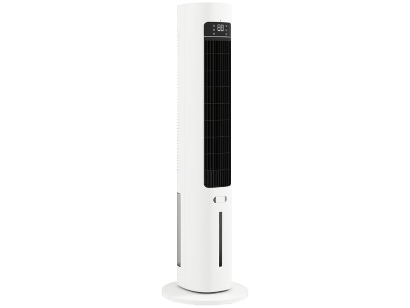  Refroidisseur d'air colonne 3 en 1 refroidisseur humidificateur ventilateur oscillation 48° 3 vitesses 3 modes blanc  - Conforama A