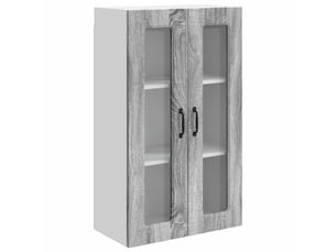 Meuble mural de cuisine | armoire de cuisine gris sonoma 60x31x100cm shl391