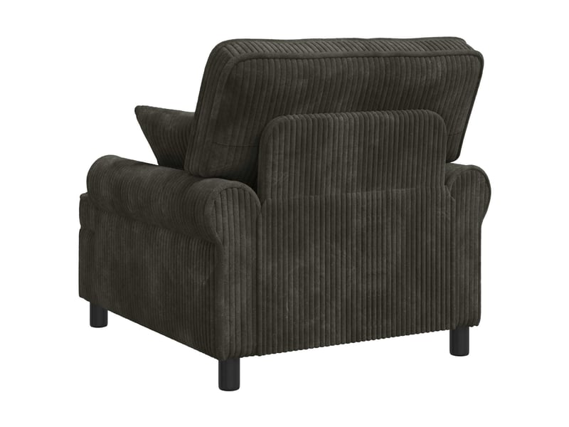 Vidaxl fauteuil xl avec coussins anthracite tissu à 1,5 lignes - Conforama E