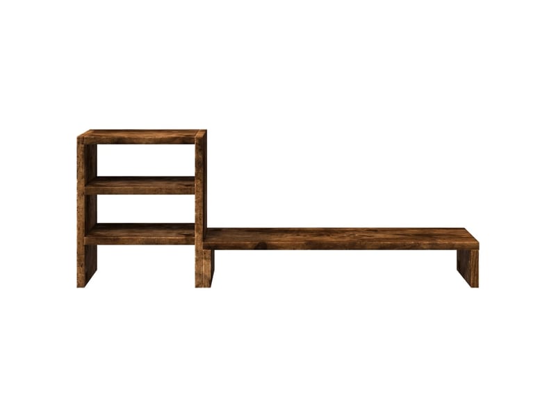  Support de moniteur table meuble bureau et organisateur de bureau bois d'ingénierie marron 02_0044950  - Conforama B