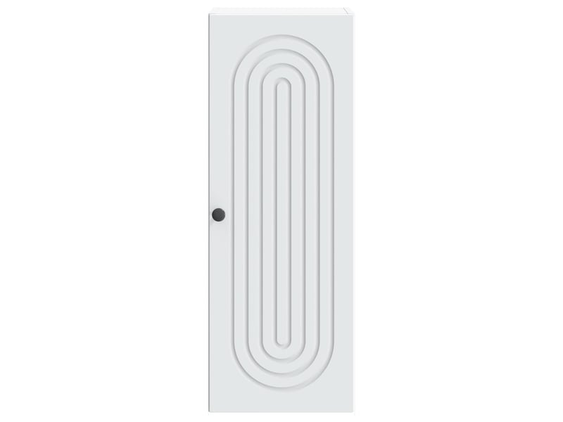  Armoire murale salon, meuble de rangement blanc 33x34,5x90 cm bois d'ingénierie shl1876  - Conforama D