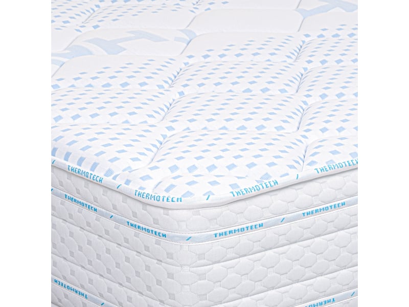  Matelas mousse hr + mémoire 140x200 cm - therm  - Conforama E
