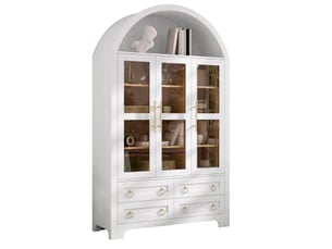 Buffet 3 porte(s)  4 tiroir(s) <strong>MODENUIT </strong> <strong></strong> - 110 cm coloris blanc 