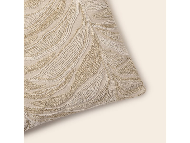  Housse de coussin en feuillage brodé  arboreta 24105 - Conforama B