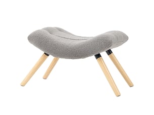 Pouf / repose pied PANGIVO gris
