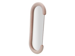 Miroir rectangulaire à poser coloris rose <strong></strong>  <strong></strong> - 7 cm x 60 cm