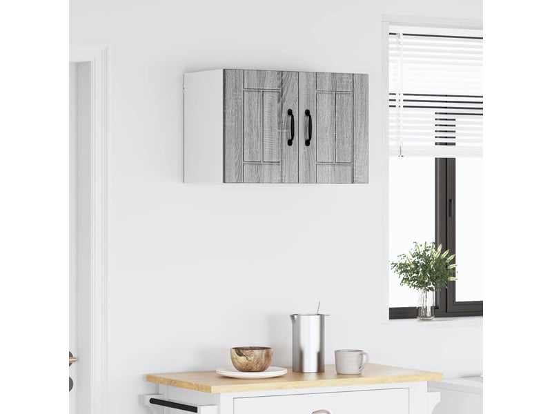  Meuble mural de cuisine, armoire de cuisine sonoma gris 60x31x40cm  - Conforama D