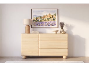 Buffet    <strong>CASANOVA</strong> <strong></strong> - 130 cm coloris marron 