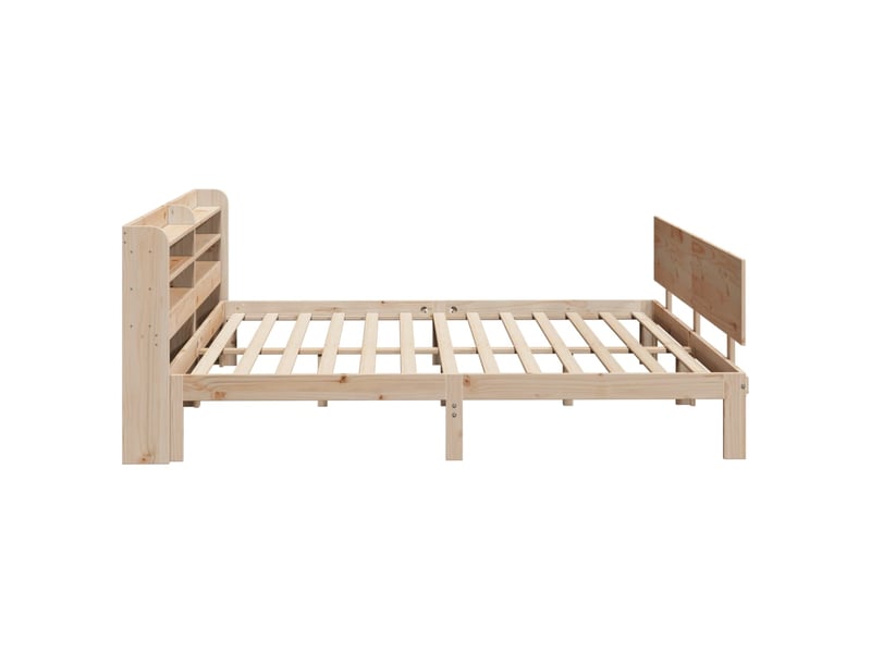Lit double- lit adulte - cadre de lit avec tête de lit sans matelas 200x200 cm - Conforama D