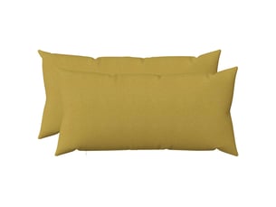 Lot de 2 coussins avec oreiller, coussins décoratifs heerlen vert clair tissu cf50349
