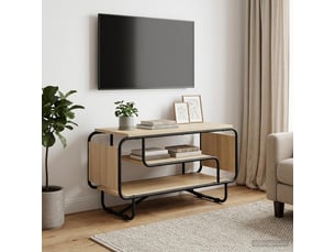 Meuble tv coloris beige  <strong></strong>  <strong></strong>