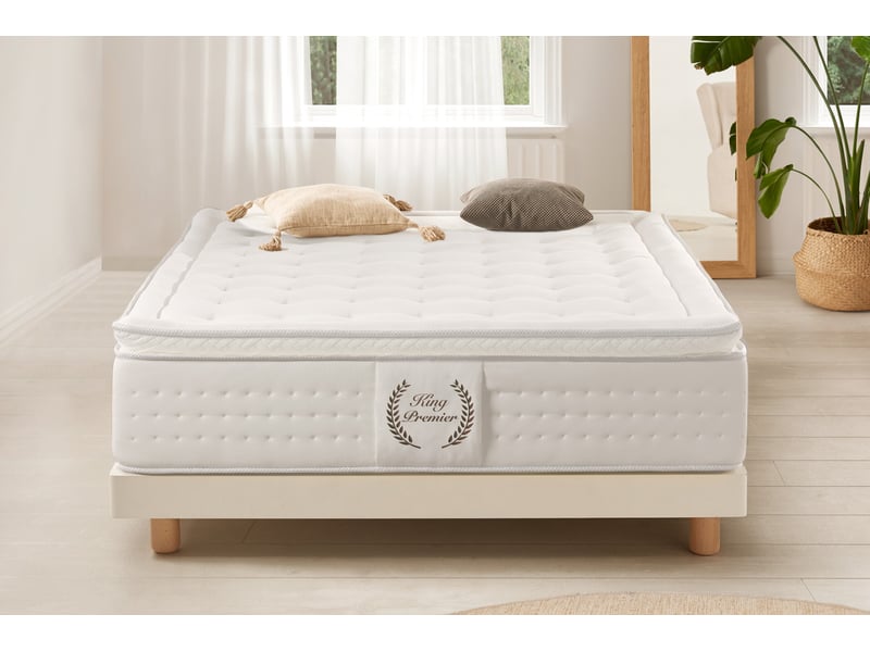 Matelas king premier spring - 80x200 cm - fermeté élevée- moonia - Conforama D