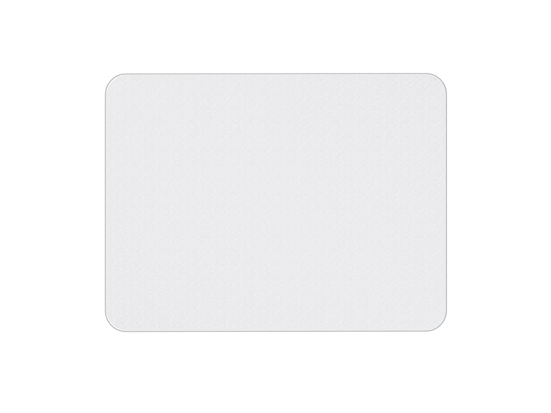  Tapis de chaise de rectangulaire bureau, antidérapants en plastique transparent 90x120cm  - Conforama B