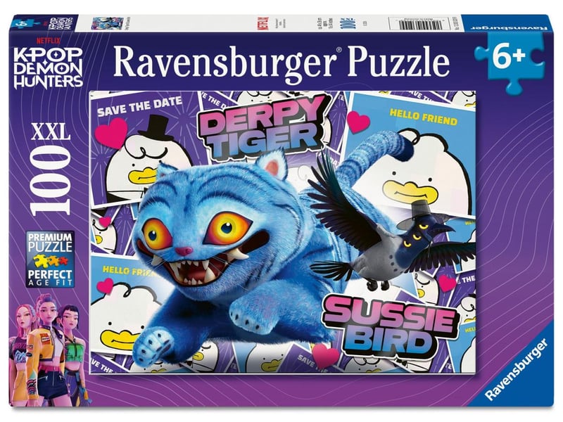  Puzzle 100 pièces xxl - le duo derpy et sussiekpop demon hunters 12003529 - Conforama A