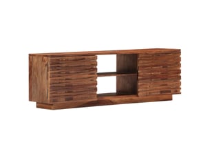 Meuble tv coloris marron 120 cm <strong></strong>  <strong></strong>