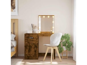 Coiffeuse 0 tiroir(s) Miroir Led avec 0 tabouret(s) inclu(s)  <strong></strong> <strong></strong>  coloris multicolore