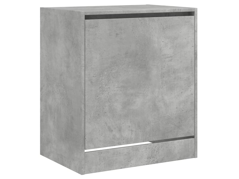  Meuble à chaussure, armoire à chaussures gris béton 60x42x69 cm bois d'ingénierie  - Conforama D