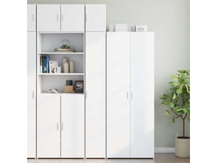 Meuble de rangement | armoire de rangement mince blanc 30x42,5x225 cm