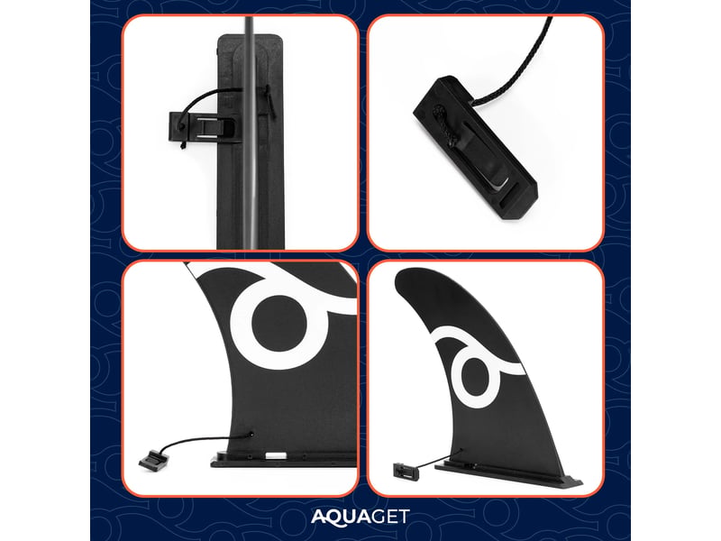  Aquaget® sup fin slide-in – aileron universel à enficher pour planches à pagaie  - Conforama E